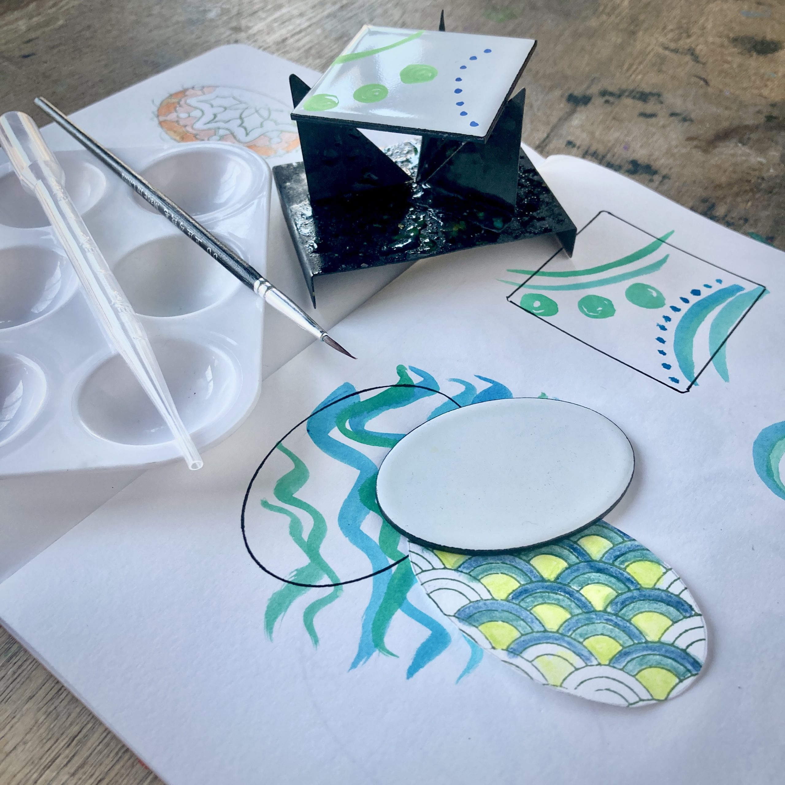 Painting with Enamel & Lustres - Image 9