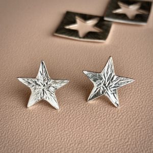 Silver Studs made in Christmas Taster Workshop