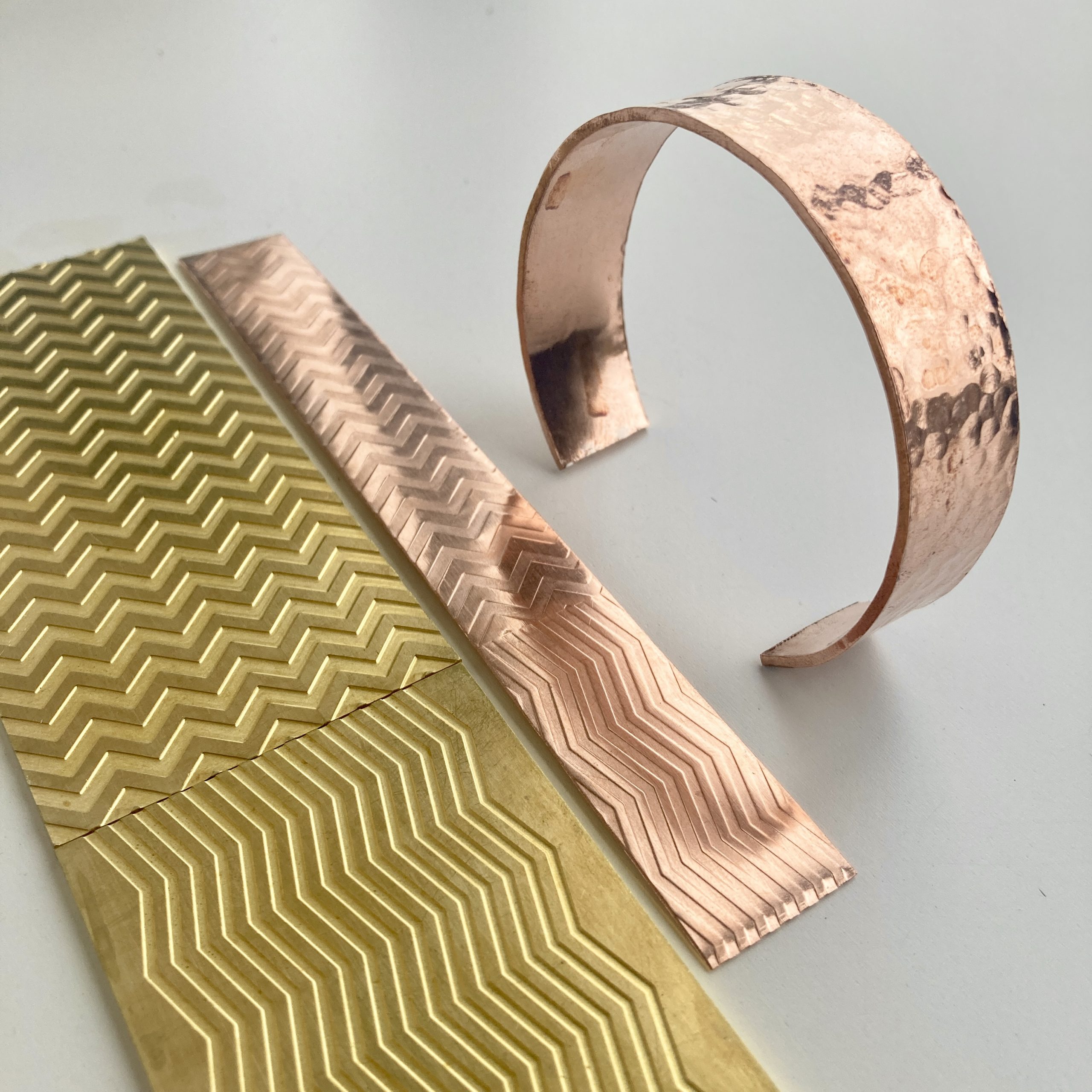 Chunky Copper Cuff Workshop