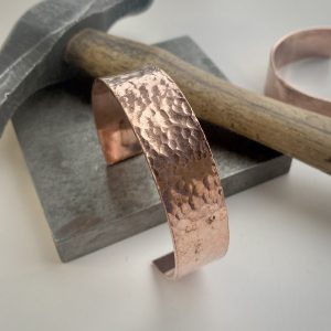 Copper Cuff Made in Workshop