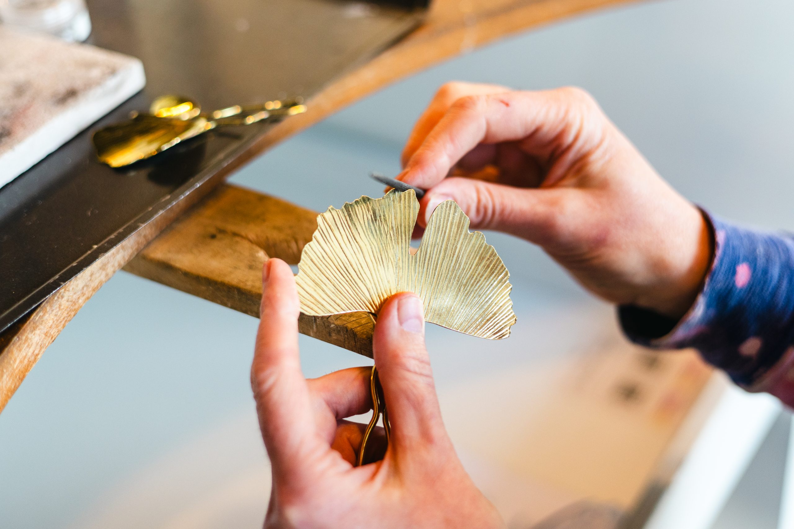 Brass Hair Pin Workshop