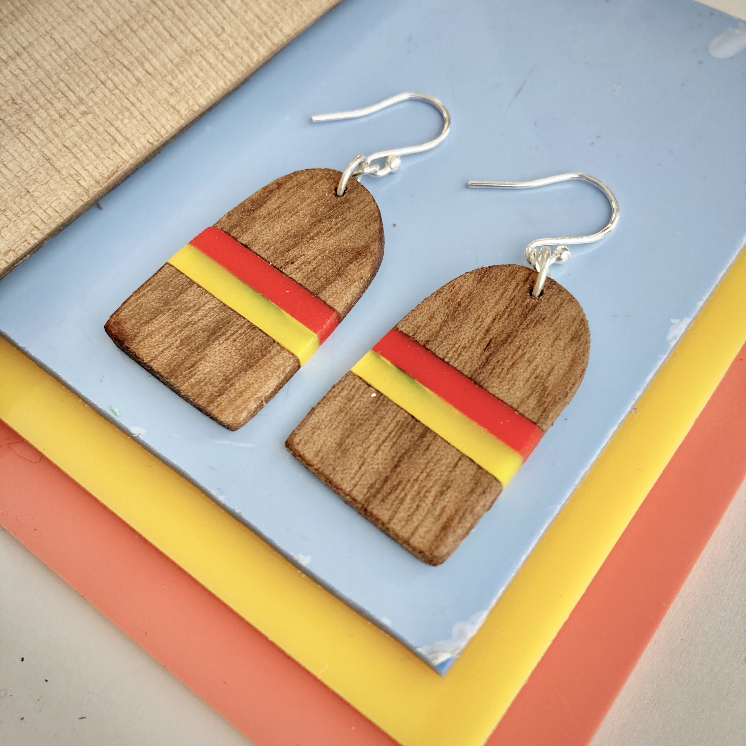 Layered Wood & Acrylic Jewellery Workshop - Image 5